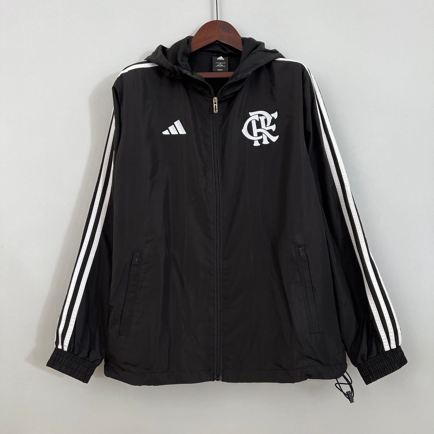 FLAMENGO WINDBREAKER BLACK 23/24