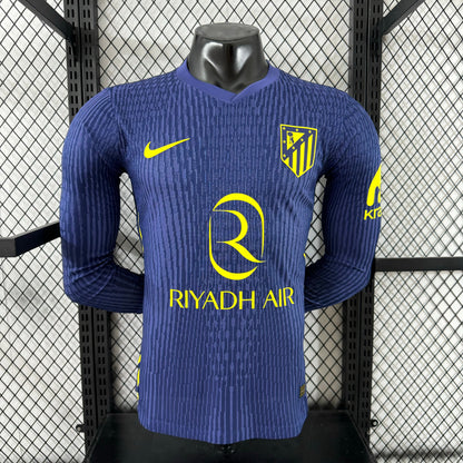 Atletico Madrid 2025-2026 Long Sleeve Away Kit
