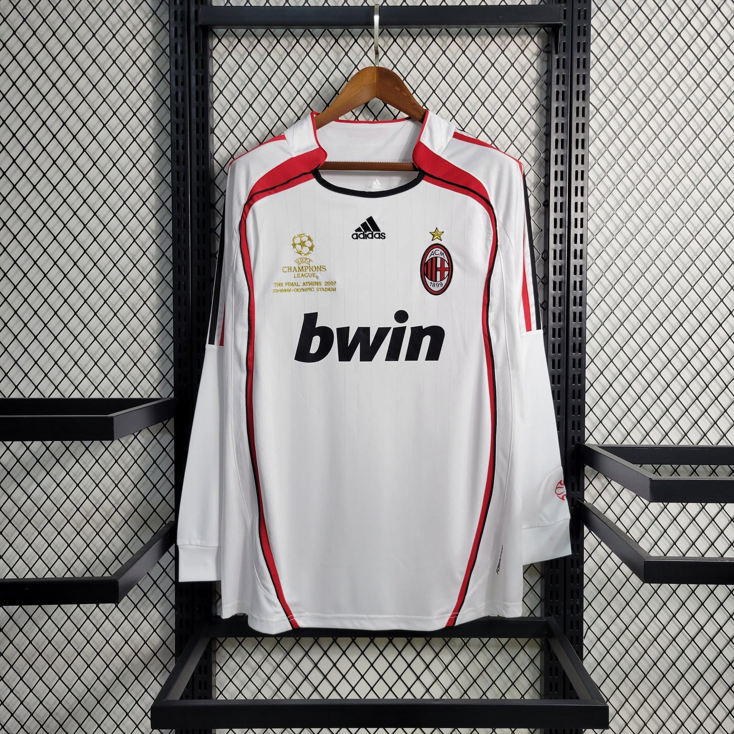 AC MILAN RETRO AWAY LONG SLEEVE 06/07