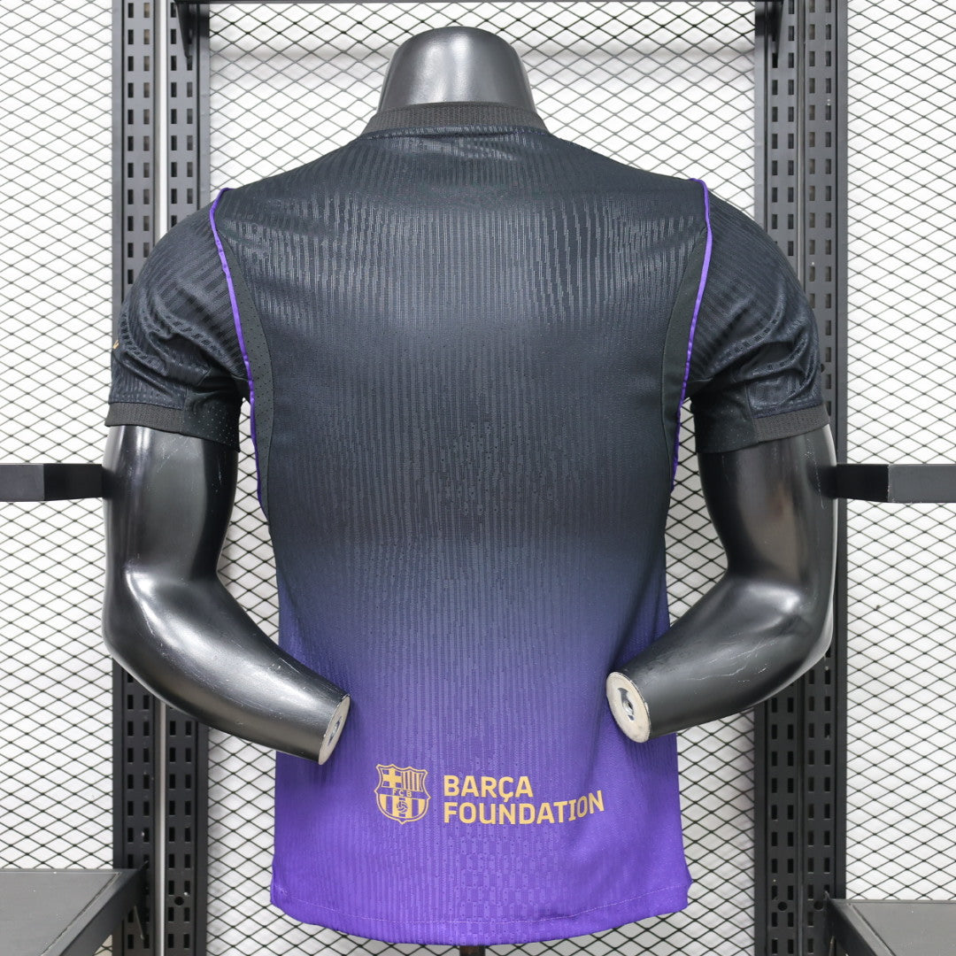 Barcelona 2026/27 Away Player Version - back view