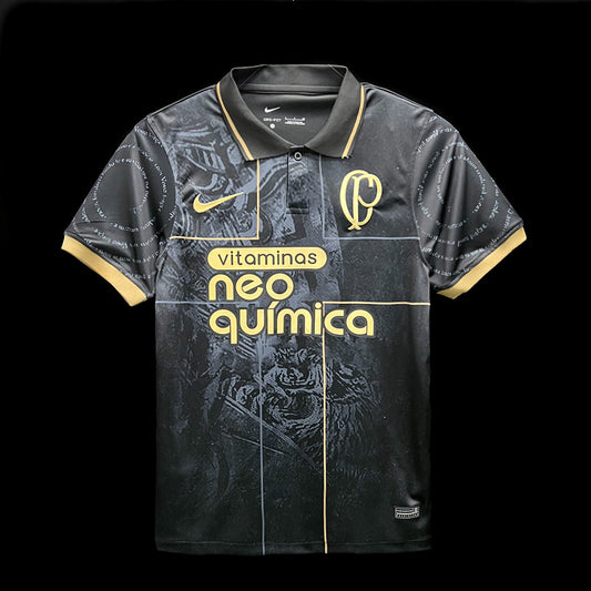 CORINTHIANS BLACK POLO 22/23